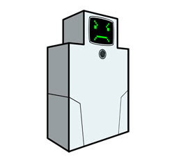 Jailbot Papercraft