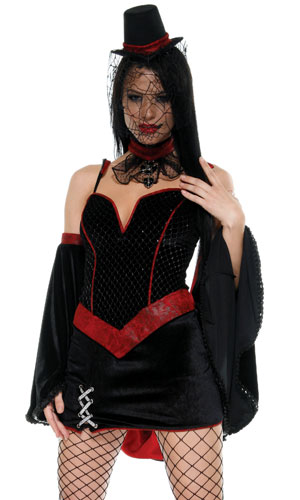 Gothic Vampire This ultra sexy Gothic lady vampire costume plays out your
