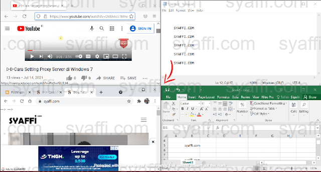 Cara Membuka 2 Window Sekaligus di Windows 10