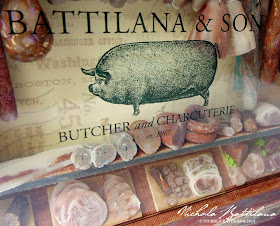 Miniature butcher by Nichola Battilana