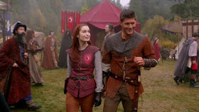 Felicia Day and Jensen Ackles Supernatural