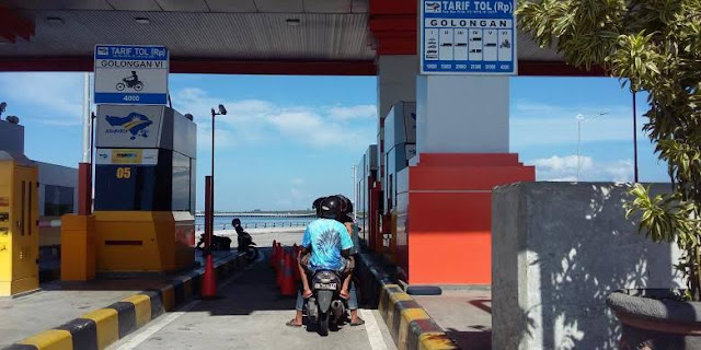 Jalan Tol Khusus Motor di Tol Bali Mandara