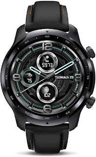 TicWatch Pro 3 GPS Smart Watch Men's Wear OS Watch Qualcomm Snapdragon Wear 4100 Platform Health Fitness Monitoring 3-45 Days Battery Life Built-in GPS NFC Heart Rate Sleep Tracking IP68 Waterproof