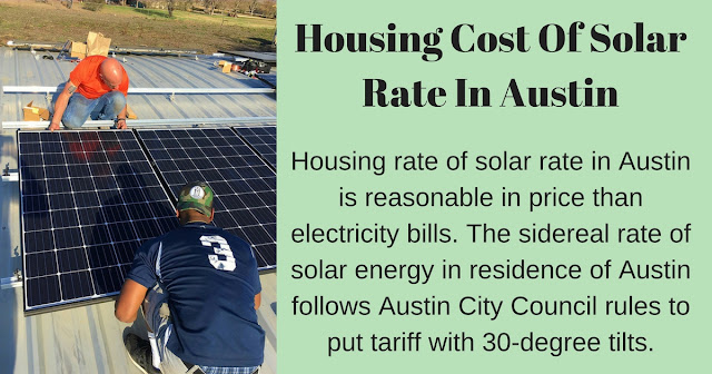 Cost of Solar Austin