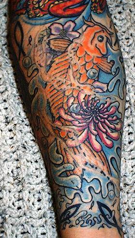 Japanese Koi Fish Tattoo Pictures 3