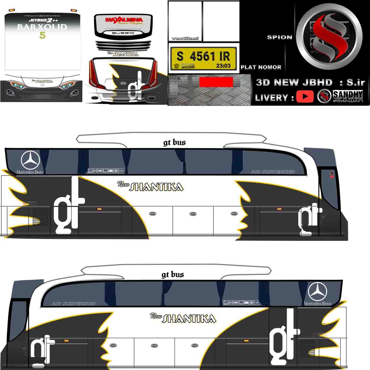 download livery bussid shantika hd jernih