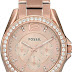 Fossil Riley Women's Watch with Crystal Accents