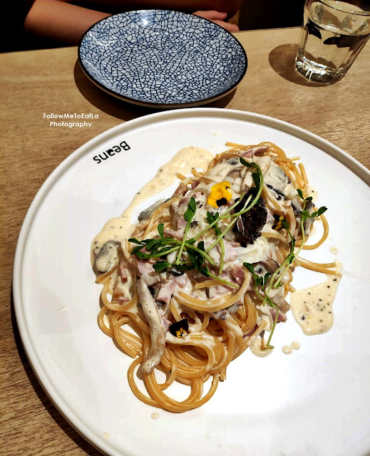 Spaghetti Carbonara With Black Truffle  HK$ 106