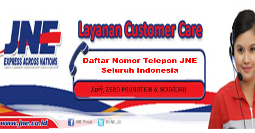 Daftar Nomor Telepon Jne Seluruh Indonesia Barang Promosi Mug