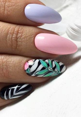 SPECIAL SUMMER NAIL DESIGN FOR EXCEPTIONAL LOOK