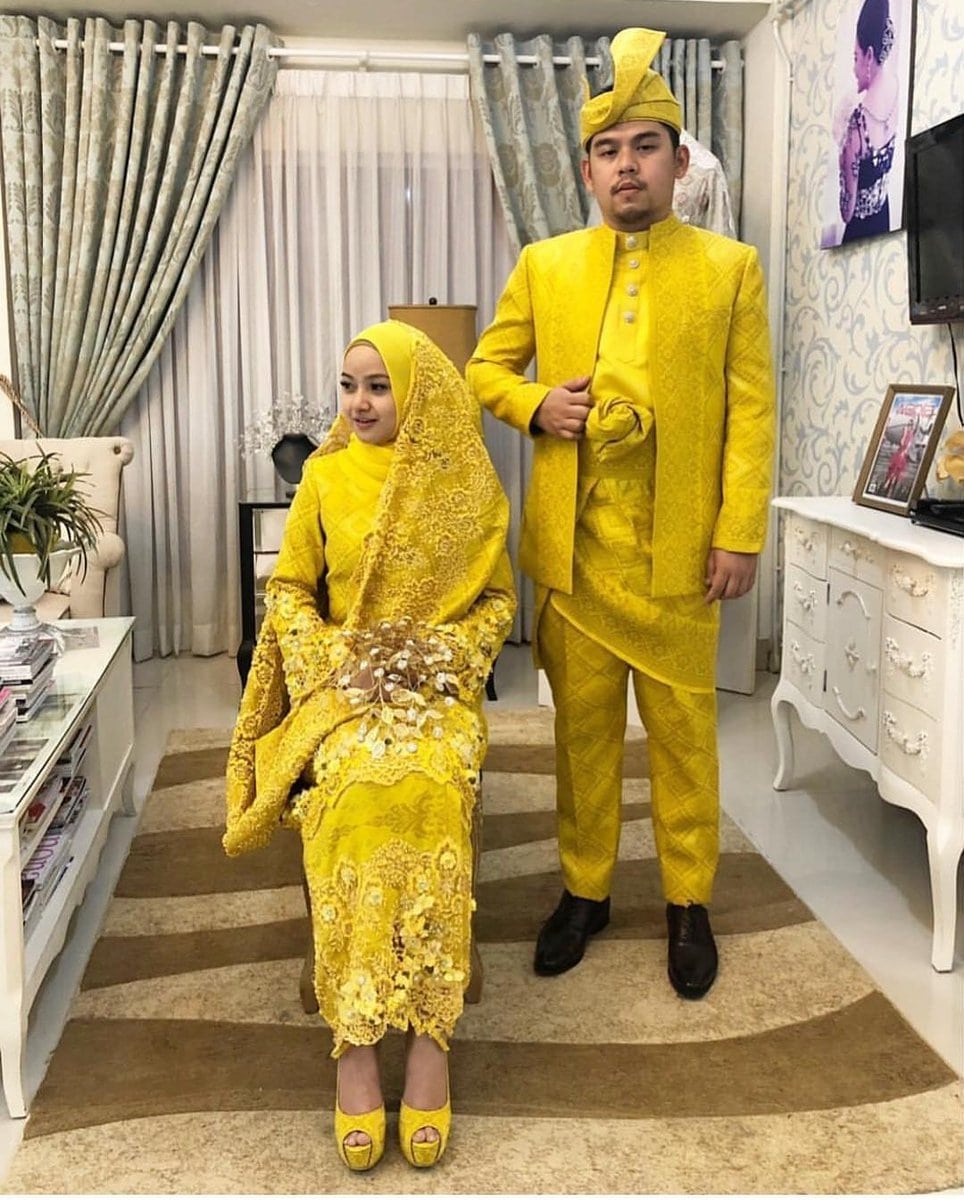 TIPS PILIH  WARNA BAJU  PENGANTIN  MENGIKUT WARNA KULIT 