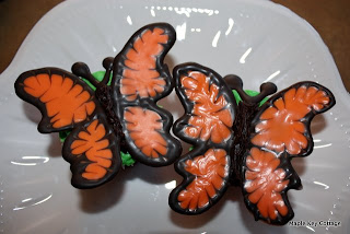 chocolate butterfly cupcakes