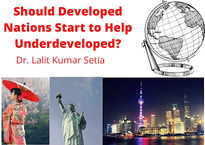 Should Developed Nations Help Underdeveloped