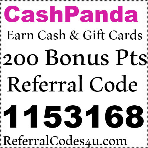 CashPanda App Referral Code, Sign Up Bonus, Reviews and Download 2023-2024