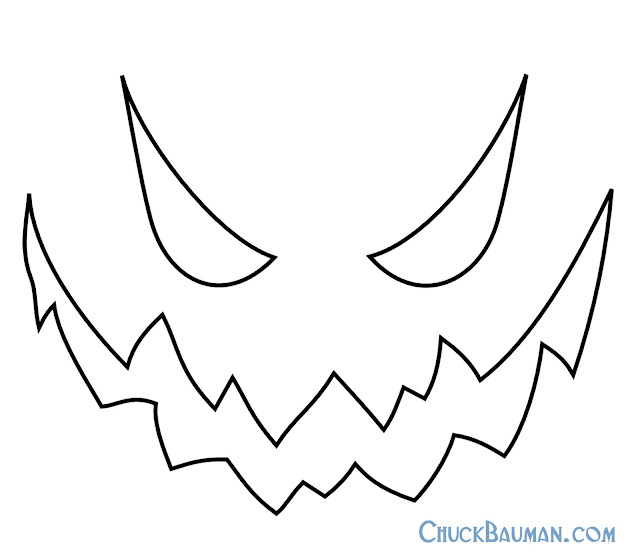 Free printable jack skellington pumpkin carving stencil templates download