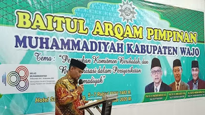 Hadiri Baitul Arqam, Sekda Wajo Harap Muhammadiyah Ambil Peran Wujudkan 10.000 Entrepreneurship