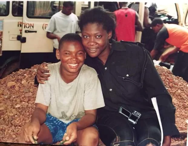 Wow! Remember this child actor? He is all grown up now and undergoing his NYSC in Lagos (photos)