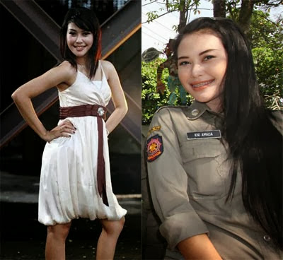 kiki satpol pp cantik