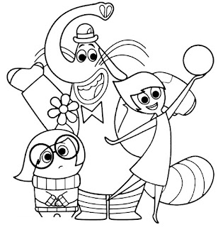 Inside Out coloring pages | Inside Out