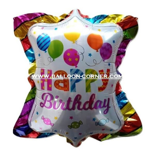 Balon Foil HAPPY BIRTHDAY Bantal