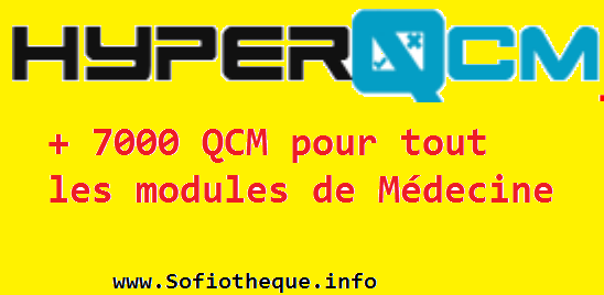 Télécharger 7000 HyperQCM pour tout les modules de Médecine PDF