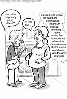 rib pain early pregnancy