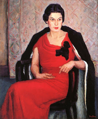 Tunis Ponsen - Portrait of Katherine Cornell