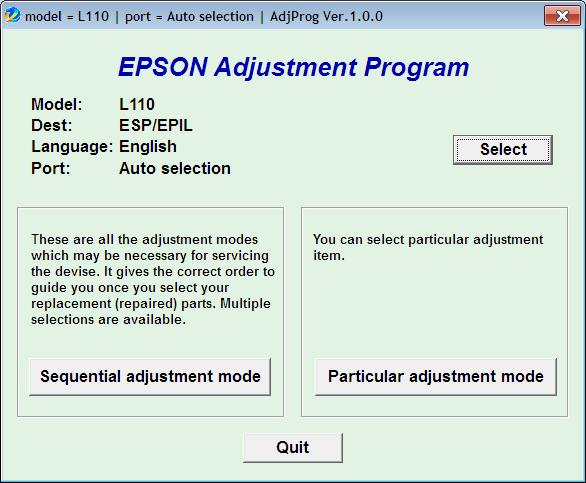 Download Resetter Epson L110 L210 L300 L350 L355 Mudah ...
