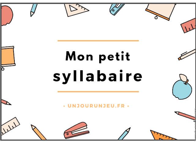 mon petit syllabaire