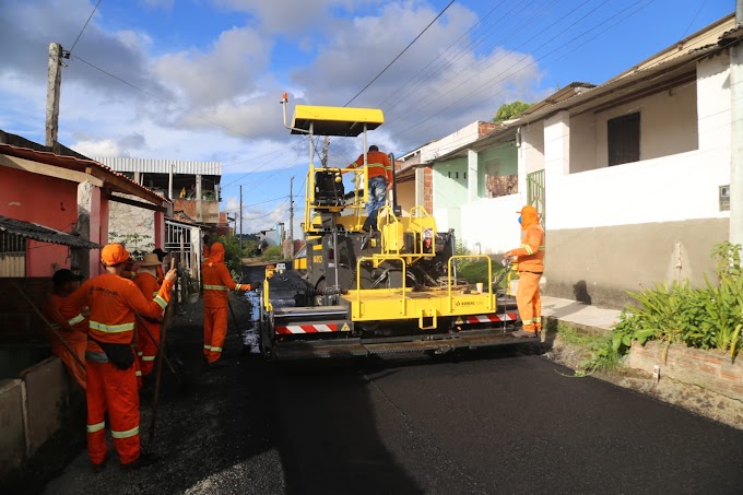 Prefeitura de Itabuna vai finalizar pavimentação de ruas do Nova Califórnia nesta semana