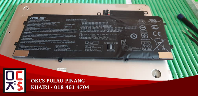 SOLVED : KEDAI REPAIR LAPTOP FARLIM | ASUS UX360C BATTERY PROBLEM