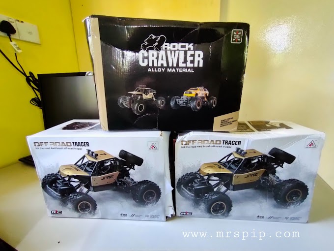 Review Toys Off Road Rock Crawler Car (with remote control) ; sesuai untuk anak lelaki