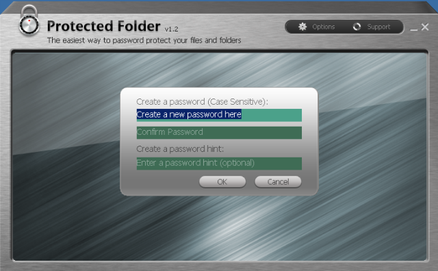 Poner contraseña a una carpeta con Protected Folder