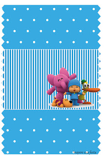 Sweet Pocoyo Free Printable  Labels.