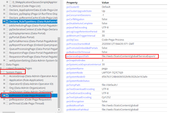 pxServiceExportPath