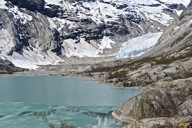 Nigardsbreen : Le glacier de Nigard, langue glacière du Jodaltersbreen