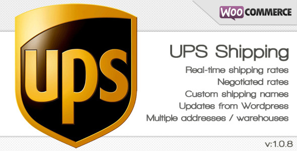 UPS Shipping method for WooCommerce - CodeCanyon Item for Sale