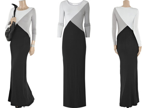 Jonathan Saunders Odet Jersey Maxi Dress