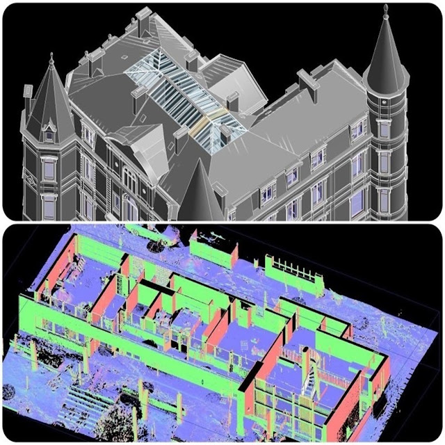 as-built drawing, scan to bim services