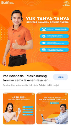 Call Center Resmi Kantor Pos Indonesia