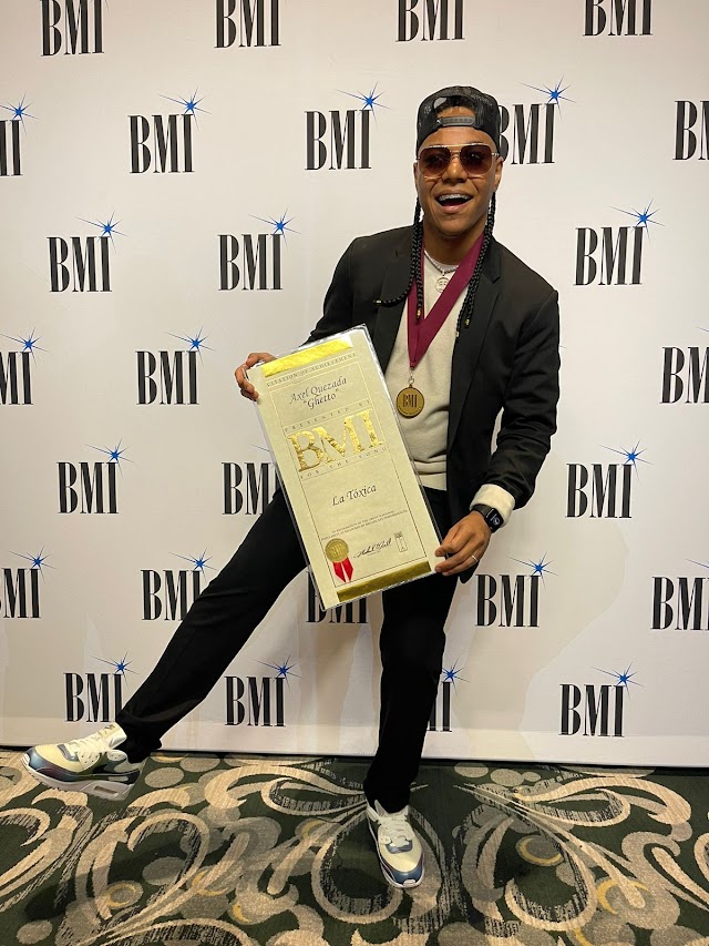 Productor dominicano Ghetto  galardonado en los Premios BMI por tema para Farruko