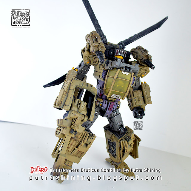 Toy Custom Paint: Transformers Bruticus Combiner by Putra Shining