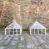 Pair of large Period Glass Cloches