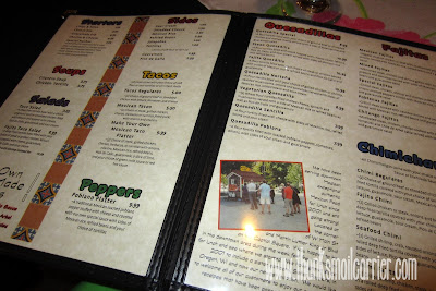 El Burrito Loco menu