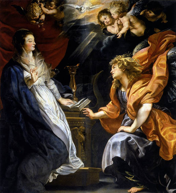 annunciation, Peter Paul Rubens, Nativity