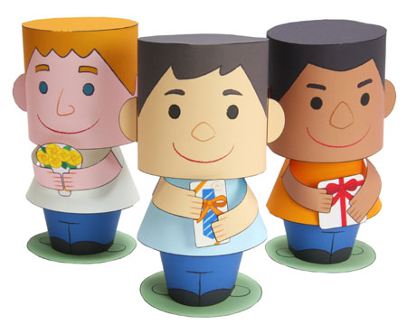 2011 Fathers Day Papercraft