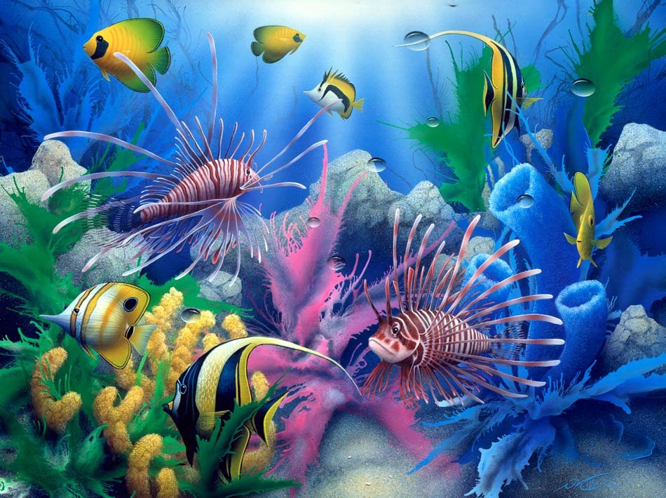 3D Nature Wallpaper Sea