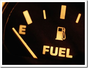 empty gas tank