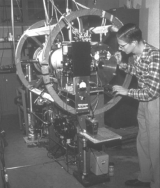 early atomic clock at NIST