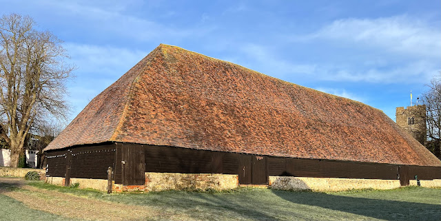 The Tithe Barn, Lenham, venue for the Green Room Festival